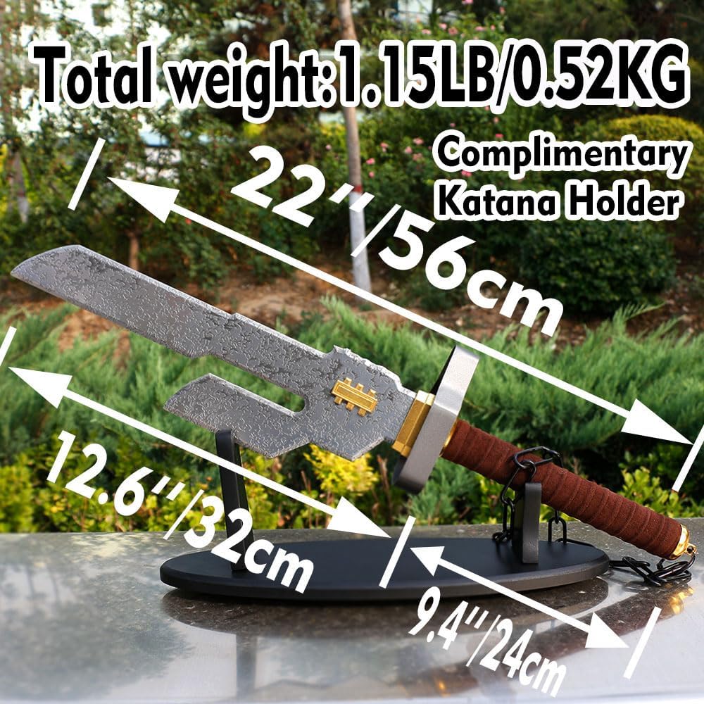 Handcrafted Real Steel Sword - Authentic Anime Cosplay Weapon Fans