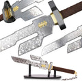 Handcrafted Real Steel Sword - Authentic Anime Cosplay Weapon Fans