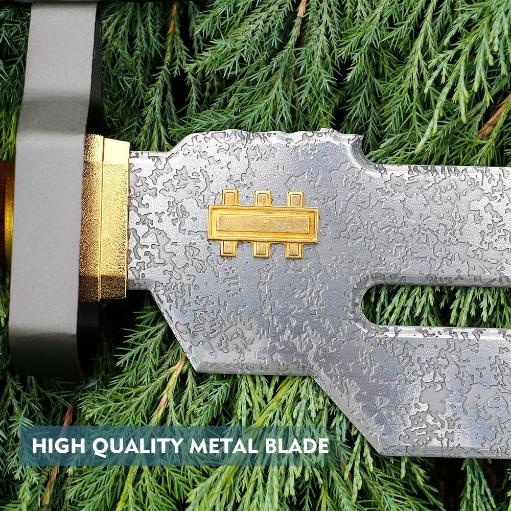 Handcrafted Real Steel Sword - Authentic Anime Cosplay Weapon Fans